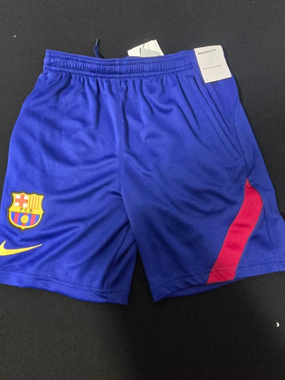 ⚽ Nike FC Barcelona Dri-FIT Soccer Shorts Youth Medium NWT ⚽